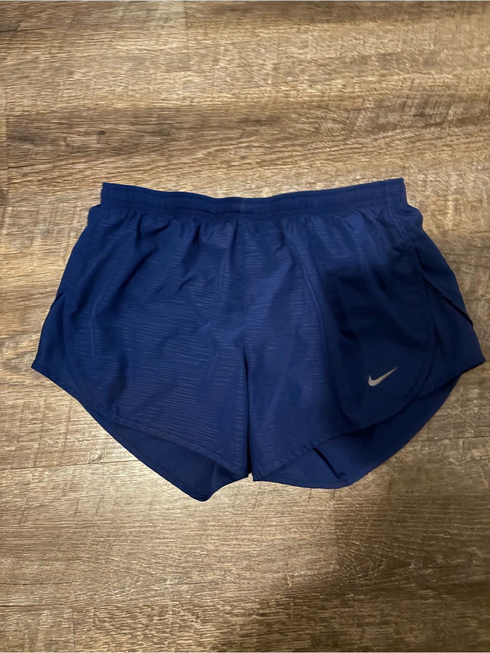 Nike Women's Dark Blue Athletic Running Shorts